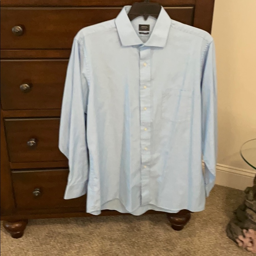Men’s Large Arrow Full Button Dress Shirt